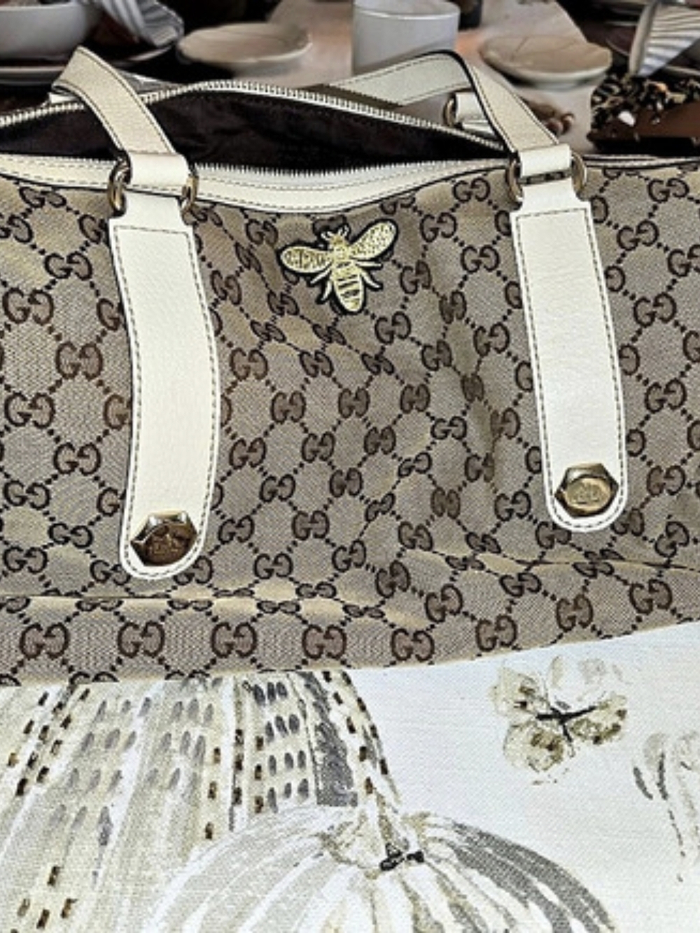 Gucci GG Canvas Boston Rare And Vintage Joy Boston Line